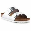 Birkenstock Womens Arizona BS Sandals - Silver