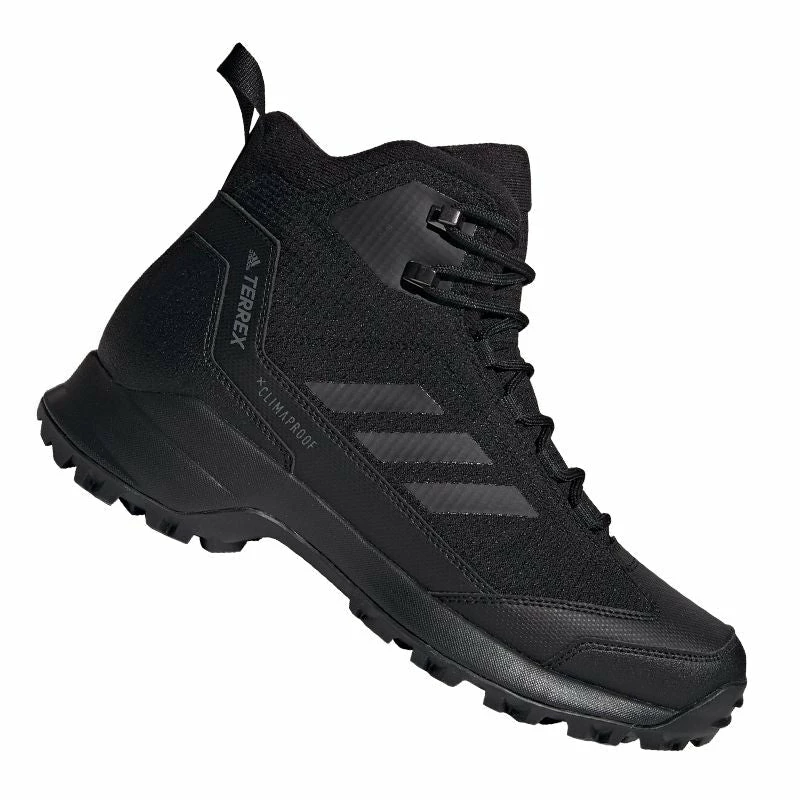 Adidas Terrex Mens Heron Mid CW CP Winter Shoes - Black Climawarm