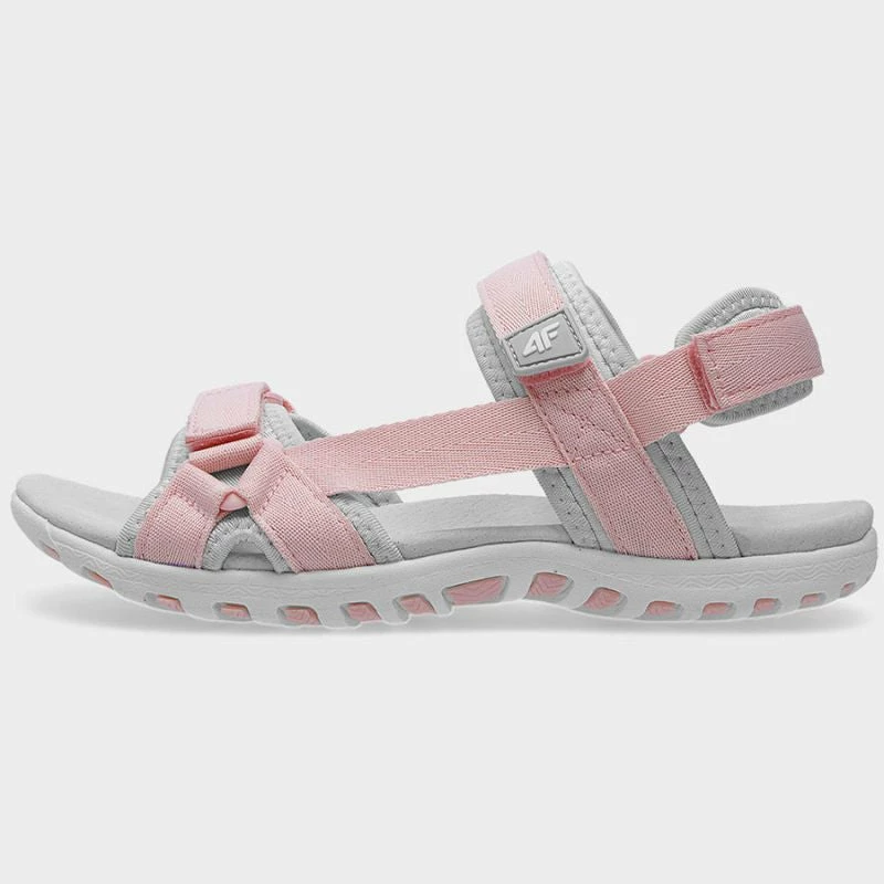 Jackets 4F Junior Active Sandals - Gray/Pink