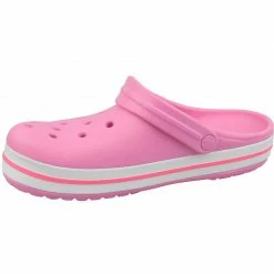 Crocs Womens Crocband Slippers - Pink Slides