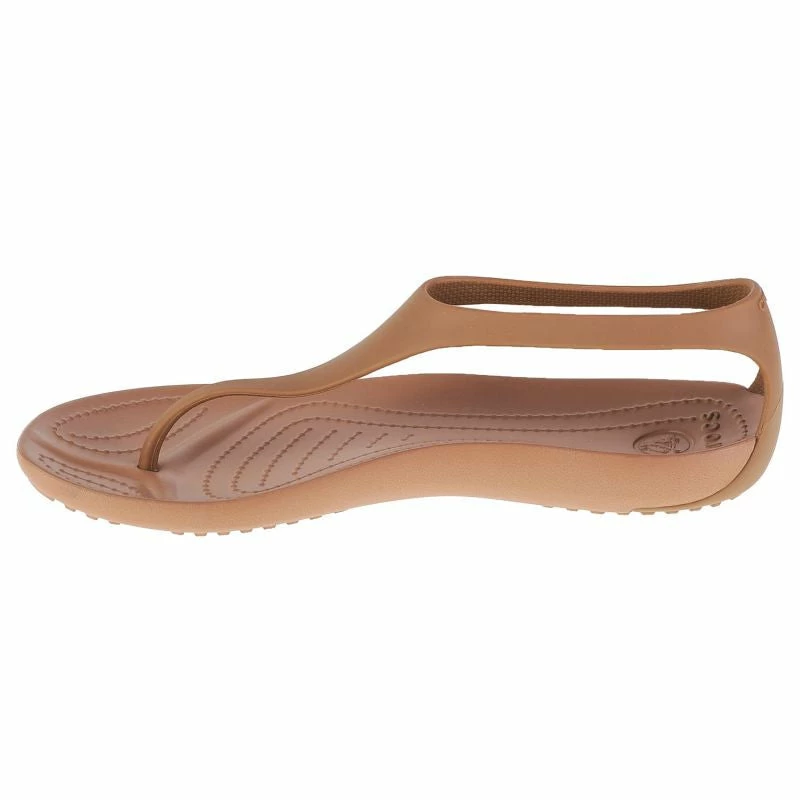 Slides Crocs Womens Sexi Flip Flops - Brown