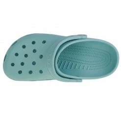 Crocs Womens Classic Clog - Blue Slides