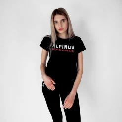 Alpinus Womens Chiavenna T-shirt - Black