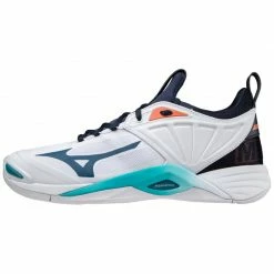 Mizuno Mens Wave Momentum 2 Volleyball Shoes - White
