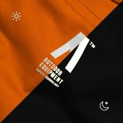 Outdoor Clothing Alpinus Mens Cadino T-shirt -Orange