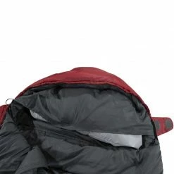 High Peak Redwood 3 L Sleeping Bag 230x85x55 Cm - Burgundy/Gray
