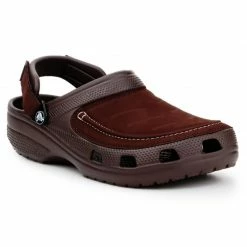Crocs Mens Yukon Vista II Clog - Brown Slides