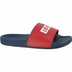 Levi's Unisex June Babytab Flip-Flops - Navy Blue