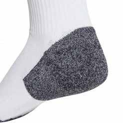 Adidas Adi 21 Sock Football Socks - White/Gray Walking Socks