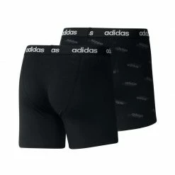 Adidas Mens Essentials Logo 2Pac Boxer Shorts - Black Outdoor Clothing