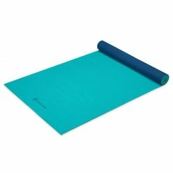 Yoga Mats Gaiam Open Sea Double-sided Yoga Mat 4mm - Blue