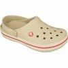 Crocs Womens Crocband Slippers - Beige Slides