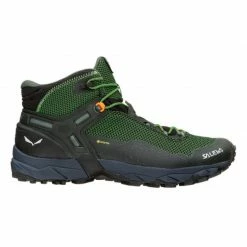 Salewa Mens Ms Ultra Flex 2 Mid GTX Trekking Shoes - Green