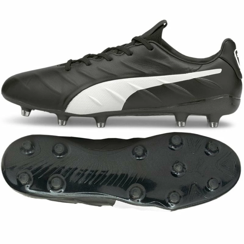 Trainers Puma Mens King Platinum 21 FG / AG Football Boots - Black