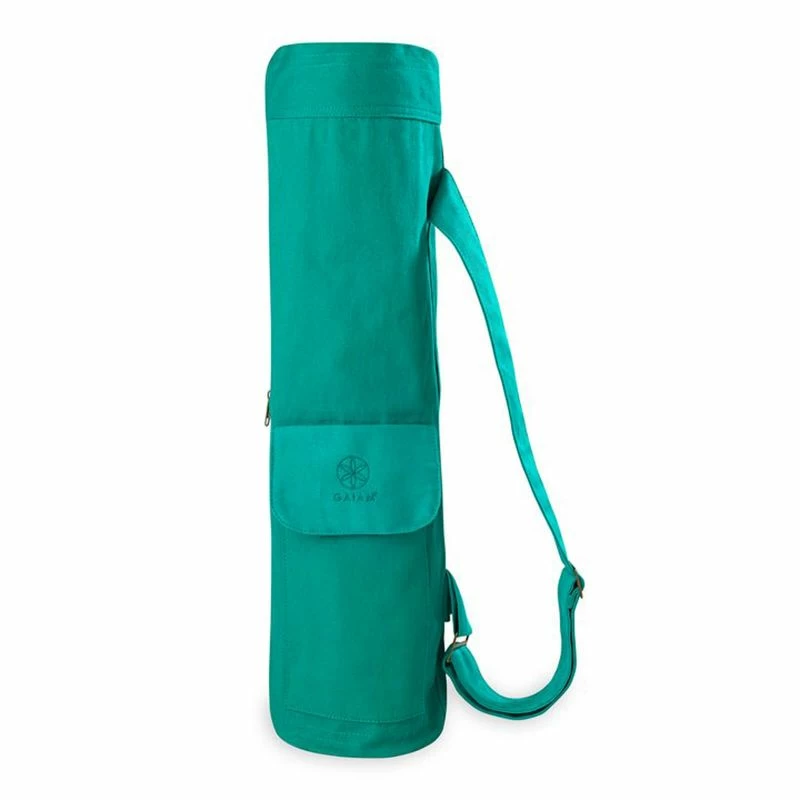 Gaiam Yoga Mat Cover With Belt - Turquoise Yoga Accessories