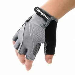 Meteor Unisex Gel GX42 Bicycle Gloves - Grey