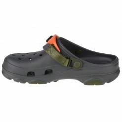 Crocs Mens Classic All Terrain Clog - Gray Slides