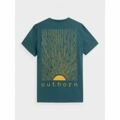 Outhorn Mens Denim T-Shirt - Blue Outdoor Clothing