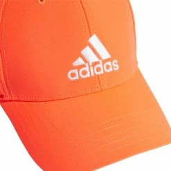 Adidas Mens Baseball Lightweight Embroidered Cap - Orange