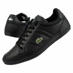 Lacoste Mens Chaymon 0121 Shoes - Black Trainers