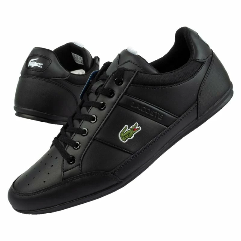 Lacoste Mens Chaymon 0121 Shoes - Black Trainers
