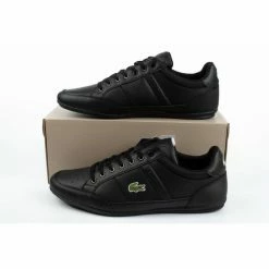 Lacoste Mens Chaymon 0121 Shoes - Black Trainers