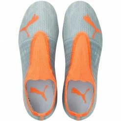 Puma Junior Ultra 3.4 FG / AG Football Boots - Gray/Orange