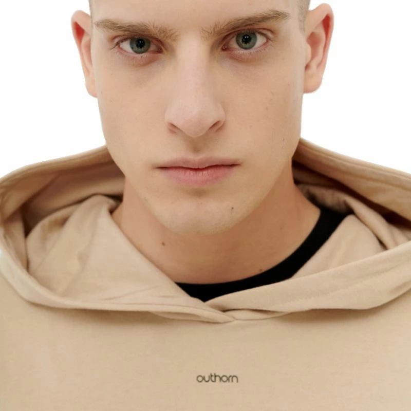 Outdoor Clothing Outhorn Mens Durable Sweatshirt - Beige