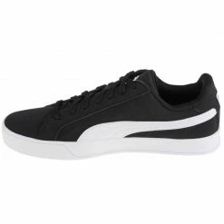Puma Mens Smash Vulc Shoes - Black