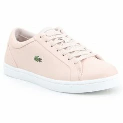 Footwear Lacoste Womens Straightset Lace 317 3 Caw Lifestyle Shoes - Beige
