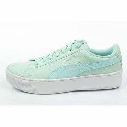 Footwear Puma Womens Vikky Platform Glitz Shoes - Mint