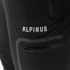 Alpinus Mens Pyrenees Trekking Pants - Black