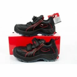 Puma Mens Rebound 3.0 Aviat Low S1P Safety Shoes - Black Trainers