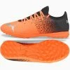 Trainers Puma Mens Future Z 4.3 TT Football Boots - Black/Orange