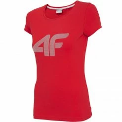Outdoor Clothing 4F Womens Soft T-Shirt - Red