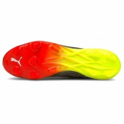 Puma Mens Ultra 1.2 FG AG Football Boots - Black/Green/Red