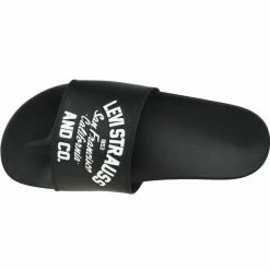 Levi's Unisex June California Flip-Flops - Black Slides