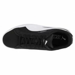 Puma Mens Smash Vulc Shoes - Black