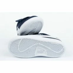 Puma Junior Smash V2 Shoes - Navy Blue