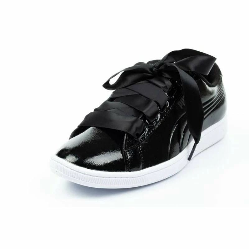 Puma Womens Vikky Ribbon PW Shoes - Black Footwear