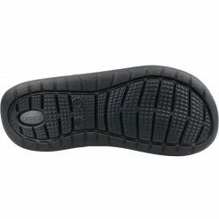 Crocs Mens LiteRide Clog Slides - Black