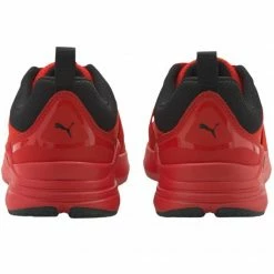 Puma Mens Wired Run High Risk Shoes - Red