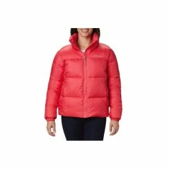 Outdoor Clothing Columbia Womens Puffect Jacket - Red