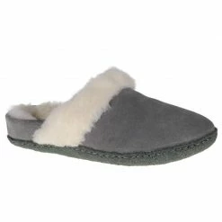 Sorel Womens Nakiska Slide II Slippers - Grey Slides