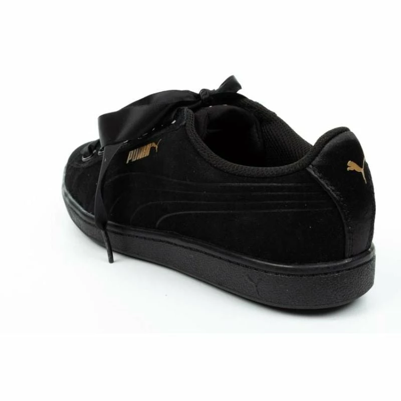 Footwear Puma Womens Vikky Ribbon SW Shoes - Black