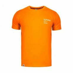 Outdoor Clothing Alpinus Mens Cadino T-shirt -Orange