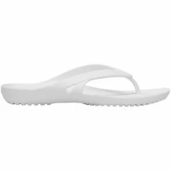 Crocs Womens Kadee II Flip Flops - White