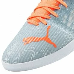 Trainers Puma Mens Ultra 3.4 IT Football Boots - Gray/Orange