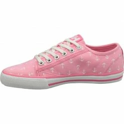 Helly Hansen Womens Fjord Canvas V2 Shoes - Pink Footwear