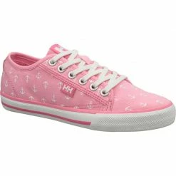 Helly Hansen Womens Fjord Canvas V2 Shoes - Pink Footwear